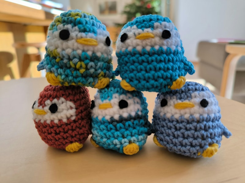 Knitted toys